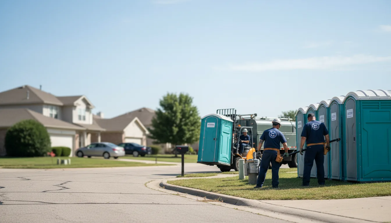 Porta Potty Rental in Walls, MS near me